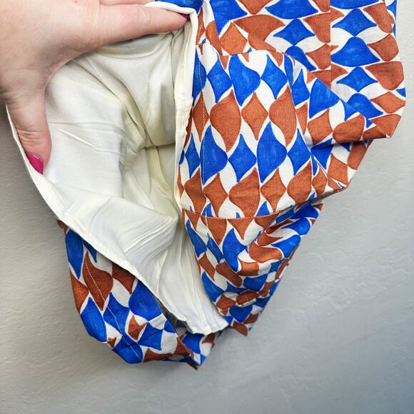 Anthropologie Maeve The Ophelia Sleeveless Linen Slim Micro Mini Dress 10 NWT - Picture 11 of 16